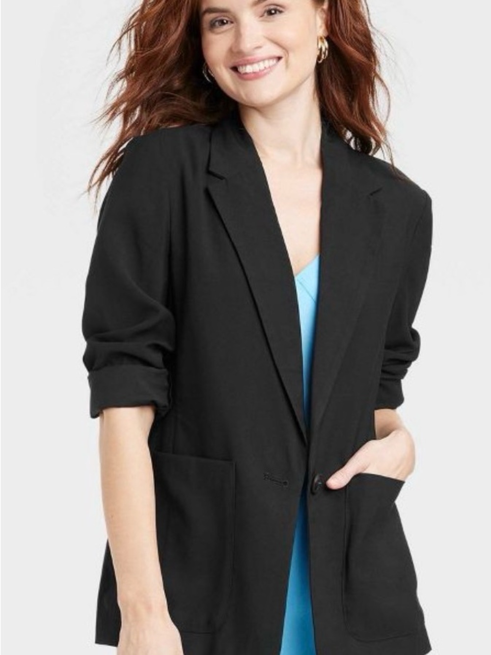 a new day Black Relaxed Blazer
